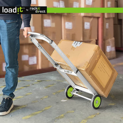 100kg Loadit Sack Trolley | Folding Hand Truck | Sack Barrow | ISO & GS TUV Certified | Lightweight Aluminium Hand Truck Trolley | Sack Barrows, Hand Trucks, Sack Trucks Trolley