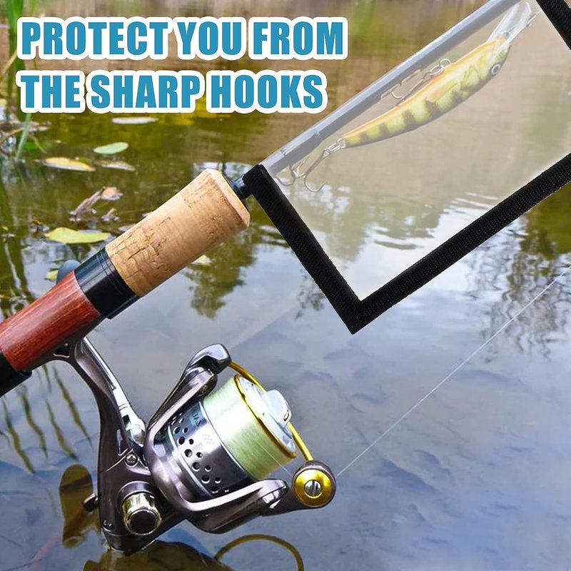 Fishing Lure Wraps - Durable Clear PVC Covers for Safe Bait Storage | 5/10 Pack