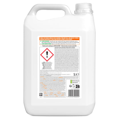 Ecover Floor Soap Refill, Multi-Surface Floor Soap For A Bright Finish, Orange and Lemon Scent, Pack of 1, 1 x 5L
