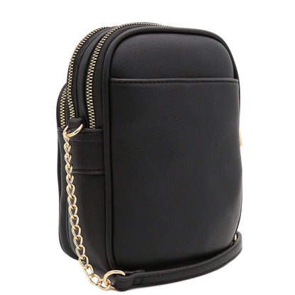 FashionPuzzle Multi Pocket Casual Crossbody Bag