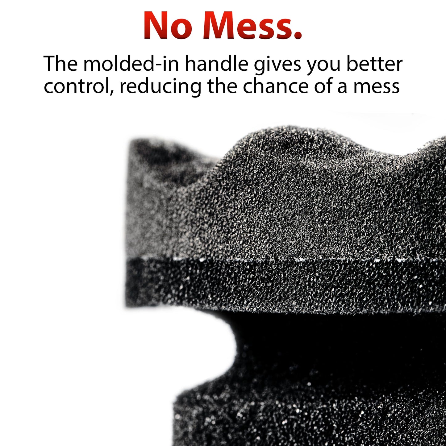 Adam's Polishes Pro Tire Hex Grip Applicator (3 Pack) - Tire Shine Car Detailing Foam Sponge Tool|Car Cleaning Supplies After Car Wash Tire Cleaner | for Vinyl Rubber & Trim Accessories-Wheel Cleaner