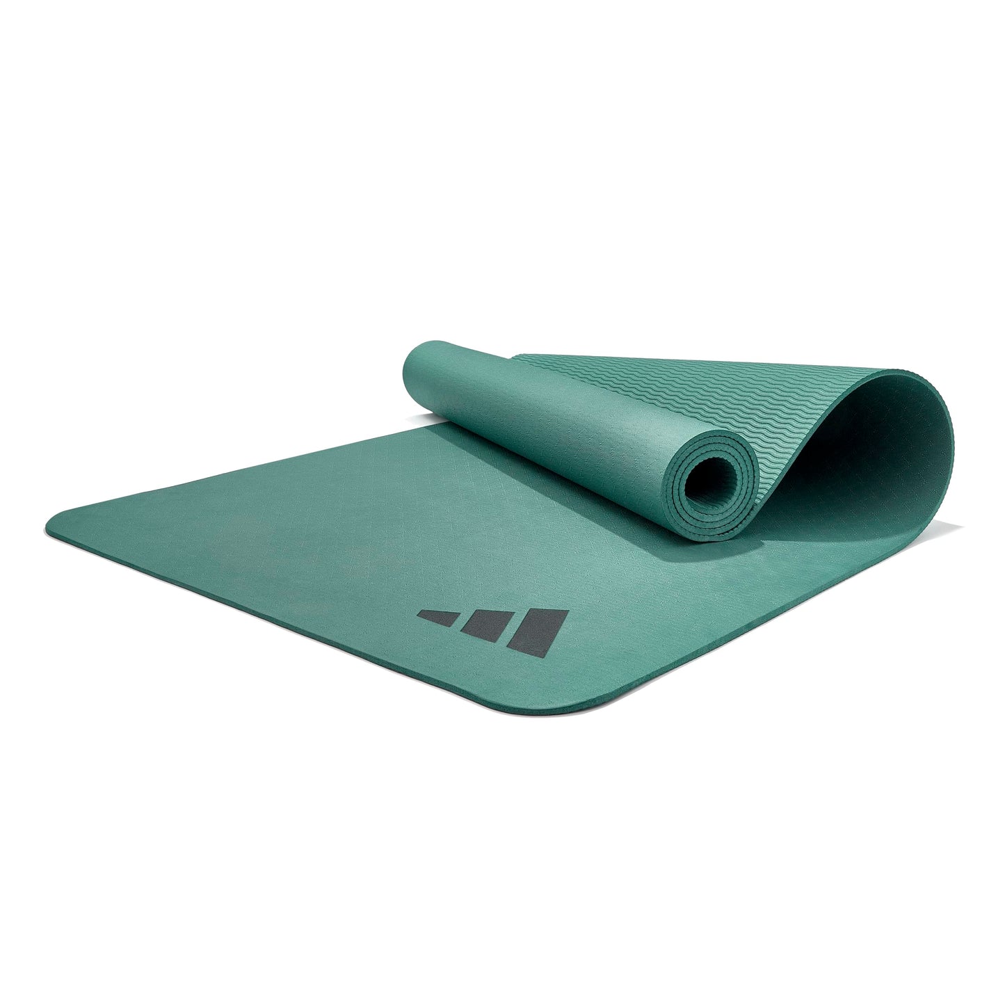adidas Premium Yoga Mat, Firm-Density Workout Mat, 5 mm