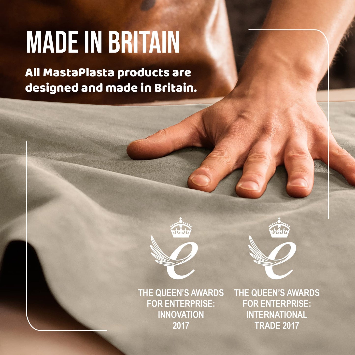MastaPlasta Original Self-Adhesive Leather Repair Patch - Tan 150 x 10 cm (60 x 4in). Your Fast and Simple All-in-One Upholstery-Quality Leather Repair Kit for Sofas, Car Seats, Bags & DIY