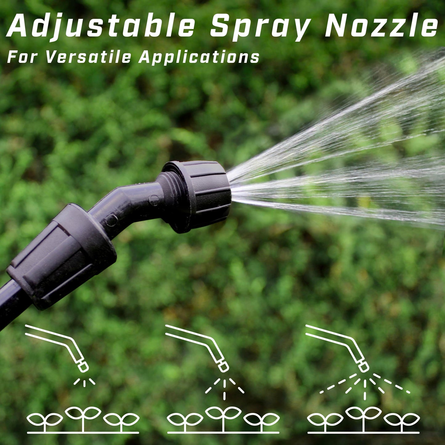 Faithfull Replacement Lance & Trigger for 16L Spray – Continuous Spray Option & Adjustable Spray Nozzle