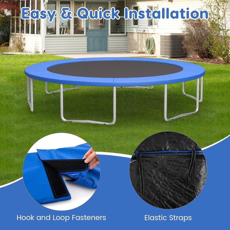 Trampoline Replacement Safety Pad - Waterproof & Durable | Fits 8ft-16ft Sizes