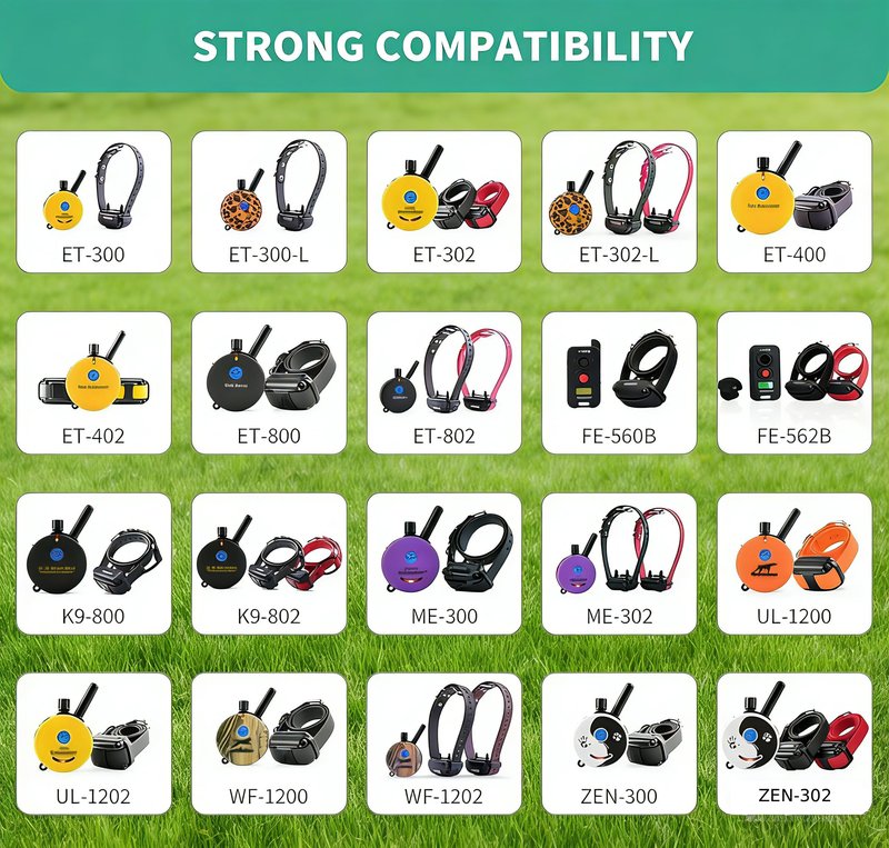 Lnauy for Mini Educator Charger Dual Lead Charger Compatible with Educator 300, 400 Series and BP-504 Barkless Training E Collar Remote Dog Training Collar Replacement Power Supply Adapter Cord