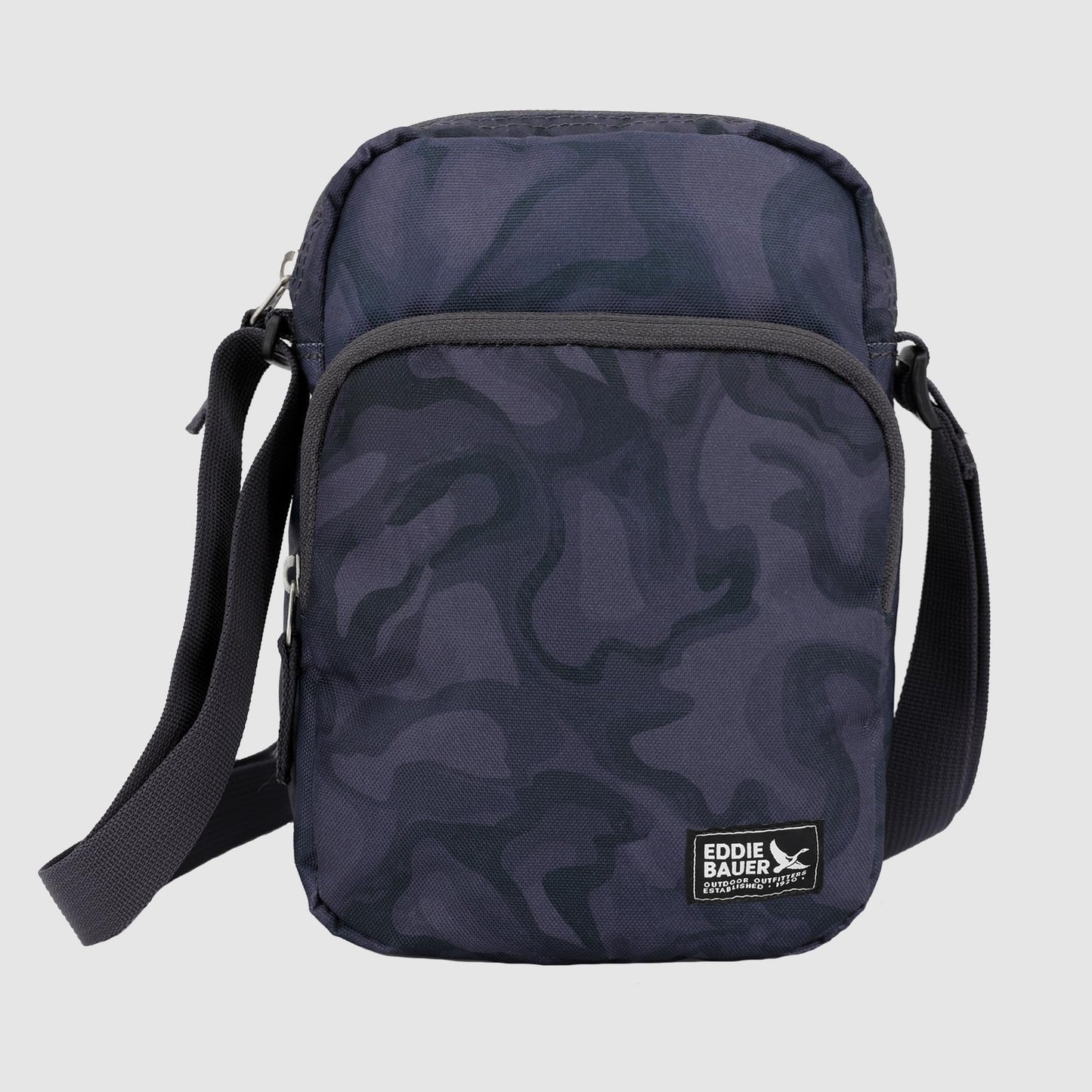 Eddie Bauer Jasper Crossbody Bag with Zippered Main Compartment and Adjustable Shoulder Strap