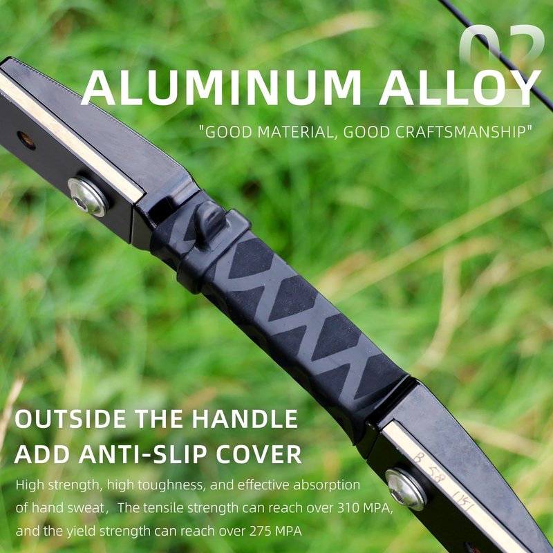 MOYJ Traditional Longbow Archery Hunting Shooting 40inch Takedown Practice Competition Recurve Bow and Arrow Set Universal use of Both Hands (25lbs)