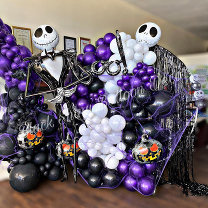 FOTIOMRG Dark Purple Balloons 12 inch, 50 Pack Deep Purple Latex Party Balloons Helium Quality for Birthday Butterfly Halloween Party Decorations (with Purple Ribbon)