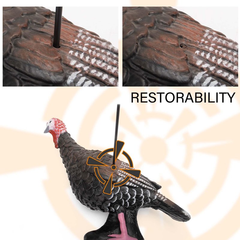 Archery Targets Turkey 3D Shooter for Outdoor Indoor Targeting Practice