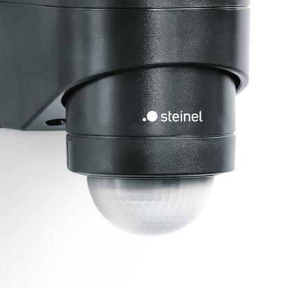 Steinel LED Outdoor Spotlight LS 150 S Black, 240° Motion Sensor Light, max. 12 m Range, 14.7 W, 4000 K, 1375 Lumen