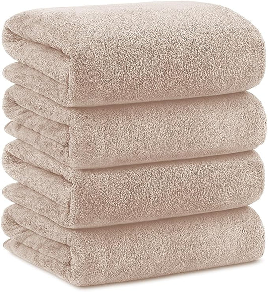 Orighty Microfiber Bath Towels Pack of 4