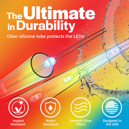 Brightz WheelBrightz (2-Pack RGB) LED Bike Wheel Lights Boys Girls Kids Bike Lights for Night Riding Bicycle Lights Accessories & Decorations for Wheels Tires & Spokes Stocking Stuffers