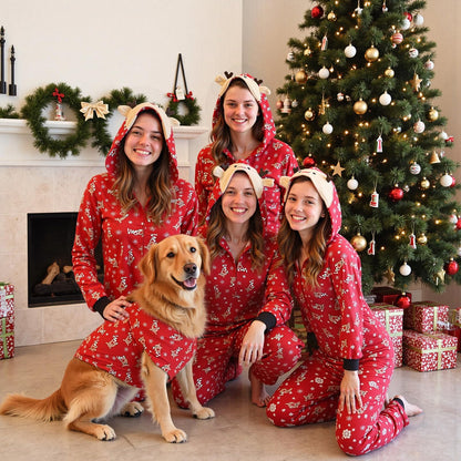 Neufigr Family Christmas Pajamas Matching Sets, Xmas PJs Mathching Set, Holiday Family Sleepwear Sets Long Sleeves and Pants Outfits(E916783)