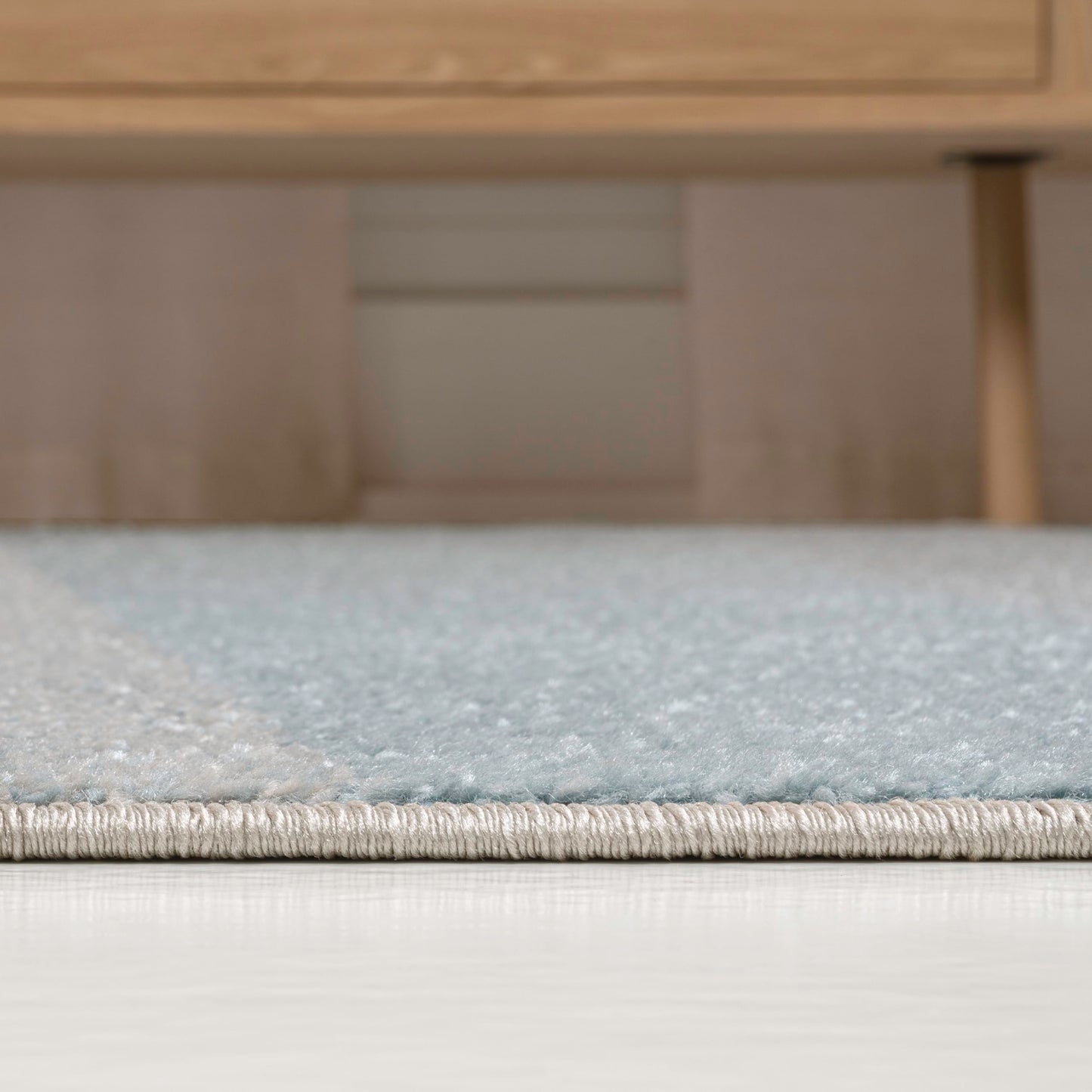 JONATHAN Y Prism Geometric Striped Runner Rug 2x8, Blue/Cream/Gray, Modern, Coastal, Easy-Cleaning for Living Room, Bedroom, Kitchen, Pet Friendly, Non-Shedding (DZC101D-28)