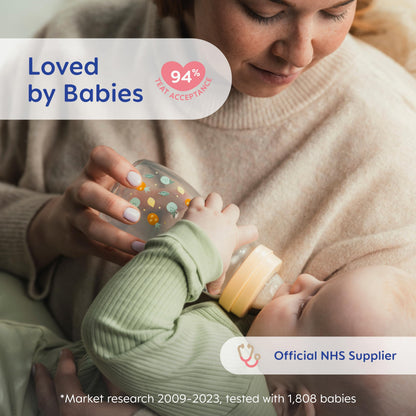 MAM Teats Size 3 | 4 Pack | Fast Flow | Suitable from 4+ Months | Fits All MAM Bottles | Made from SkinSoft Silicone | Baby Accessories