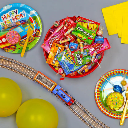 Candy Assortment Bulk - 8 Pounds - Halloween Variety Pack Candies - Trick or Ttreat Individually Wrapped Favors - Pinata Filler Candies