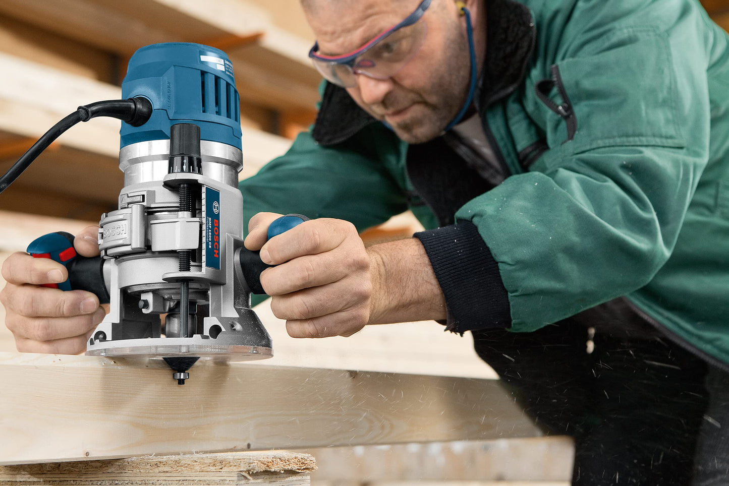 Bosch Professional 15 pcs. Mixed Router Bit Set (for Wood, Ø 1/4 Inch Shank, Accessory Router)