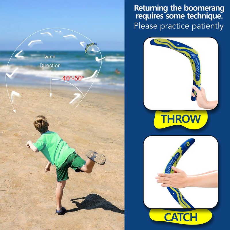 Refresh Sports Boomerang for Adults & Kids