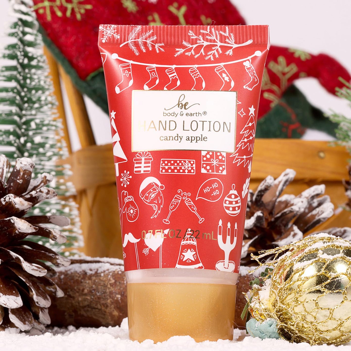 Christmas Advent Calendar 2025, 12 Days of Holiday Advent Calendar for Women, BODY & EARTH Spa Gift Baskets with Snowman Bath Bomb, Scented Candle, Christmas Hat, New Year Bath Set for Women