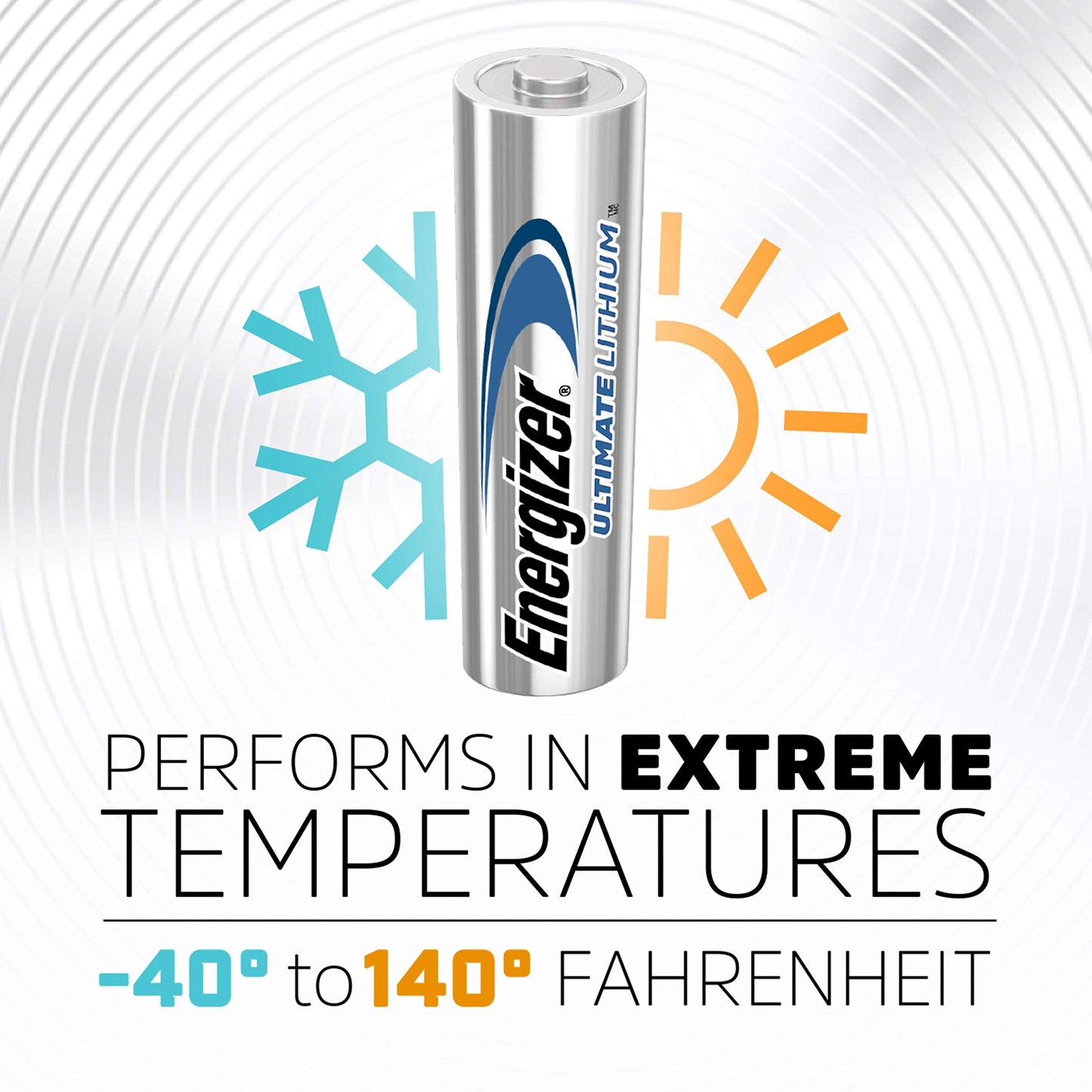 Energizer Ultimate Lithium AA Batteries, World's Longest Lasting Battery for High-Tech Devices (4 Each), Black (EVEL91BP4)