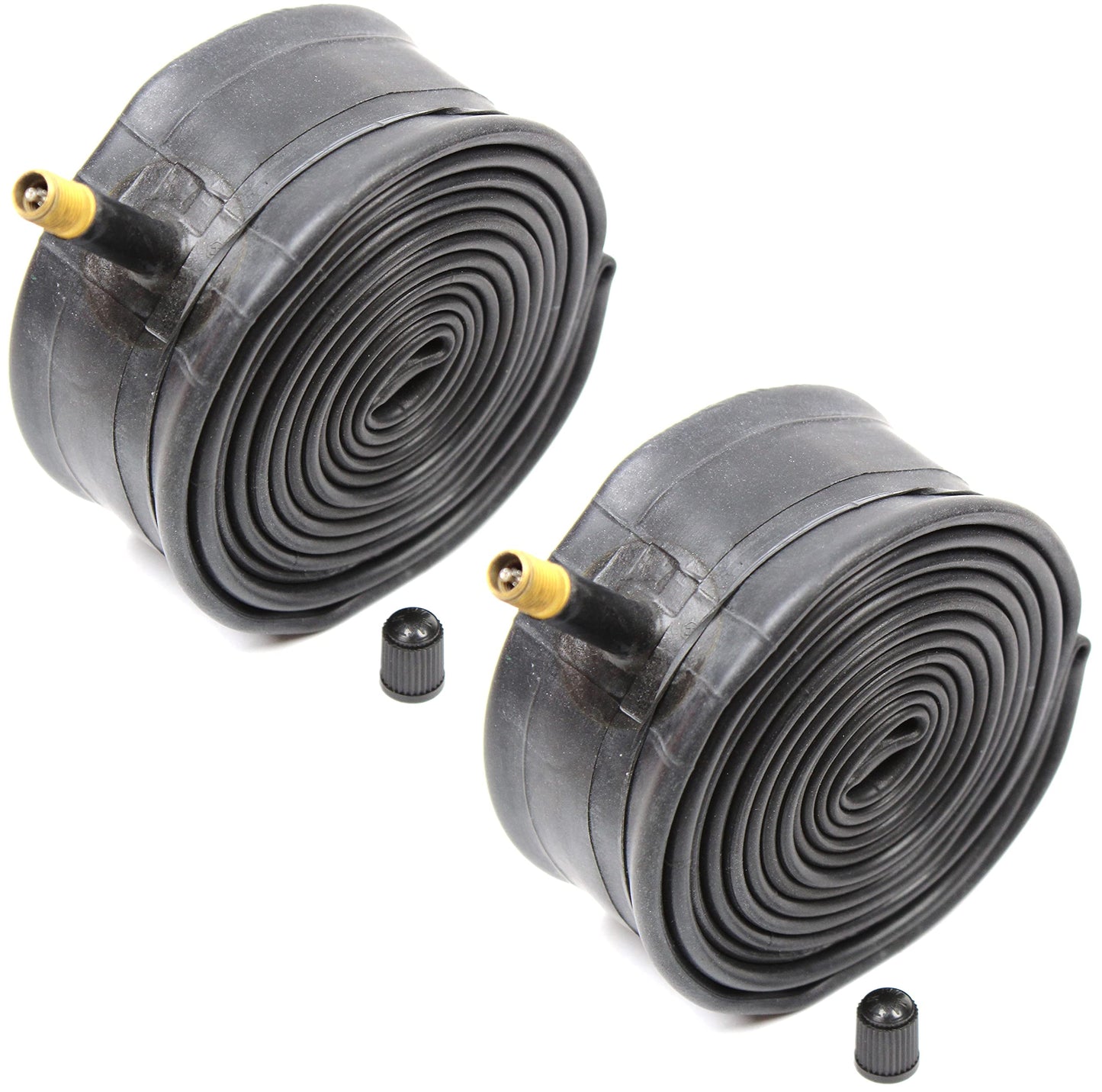 Kenda Inner Tubes Black 26x1.90/1.95/2.10/2.125 Schrader Valve For MTB Mountain Bike, Bulk 2 Pack
