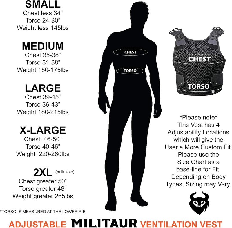 Adjustable Ventilation Tactical Vest - Enhances Air Flow for Comfort | Lightweight & Breathable Design