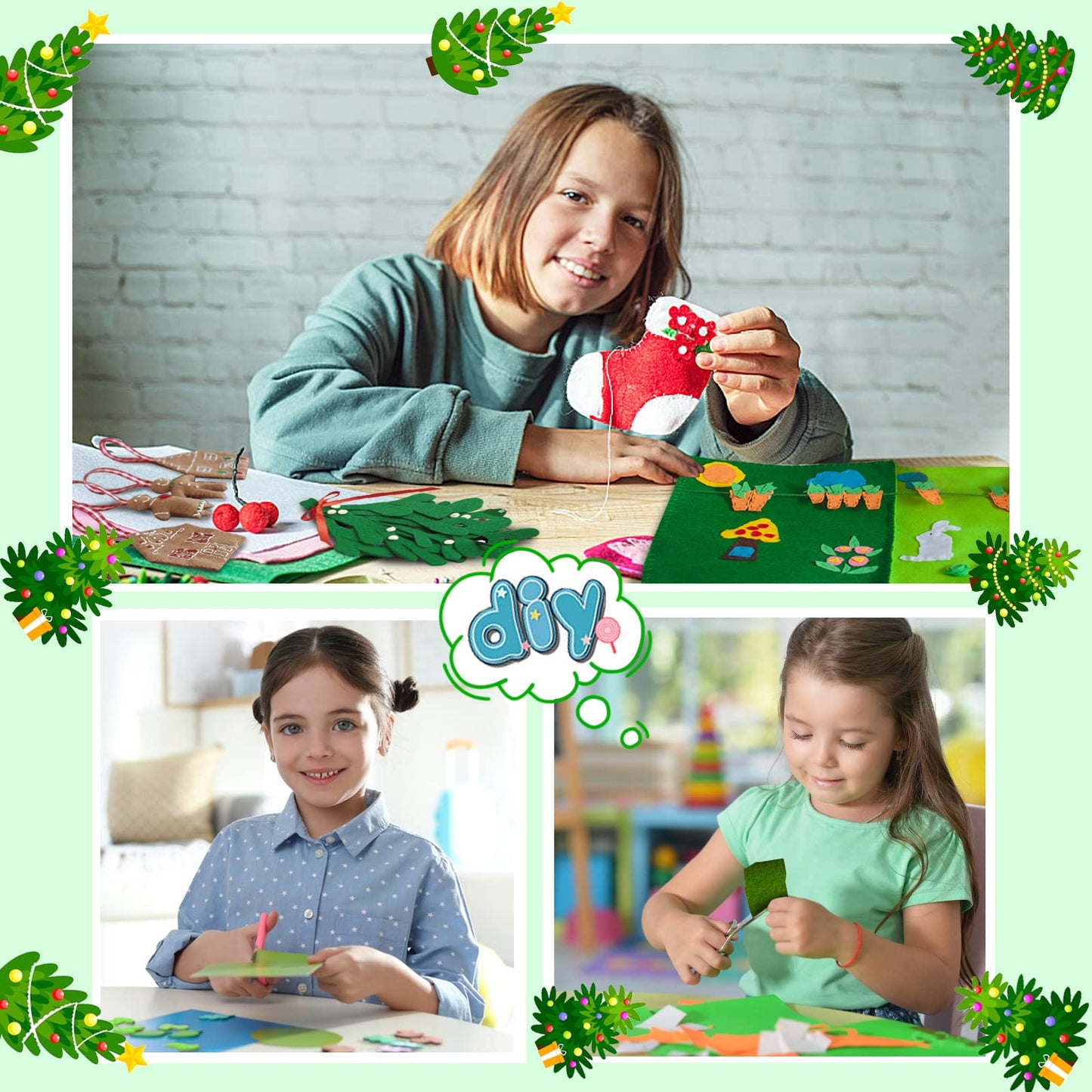 HaoFeijh White Felt Fabric 72 * 36 Inch Wide 1.6mm,Fabric Sheets Soft Woven Acrylic Craft Fabric for DIY Craft Work Sewing Patchwork,Craft Felt