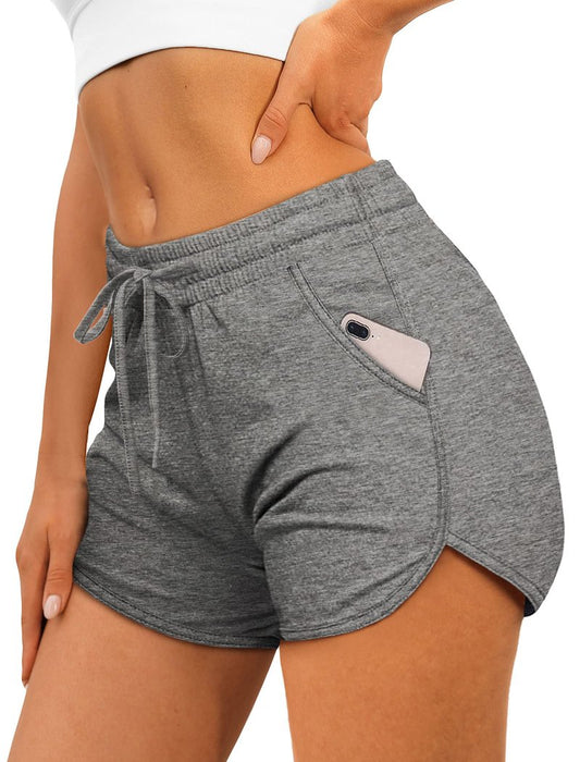 Aloodor Womens Shorts Workout Athletic Shorts Vacation Outfits for Women with Pockets XXL