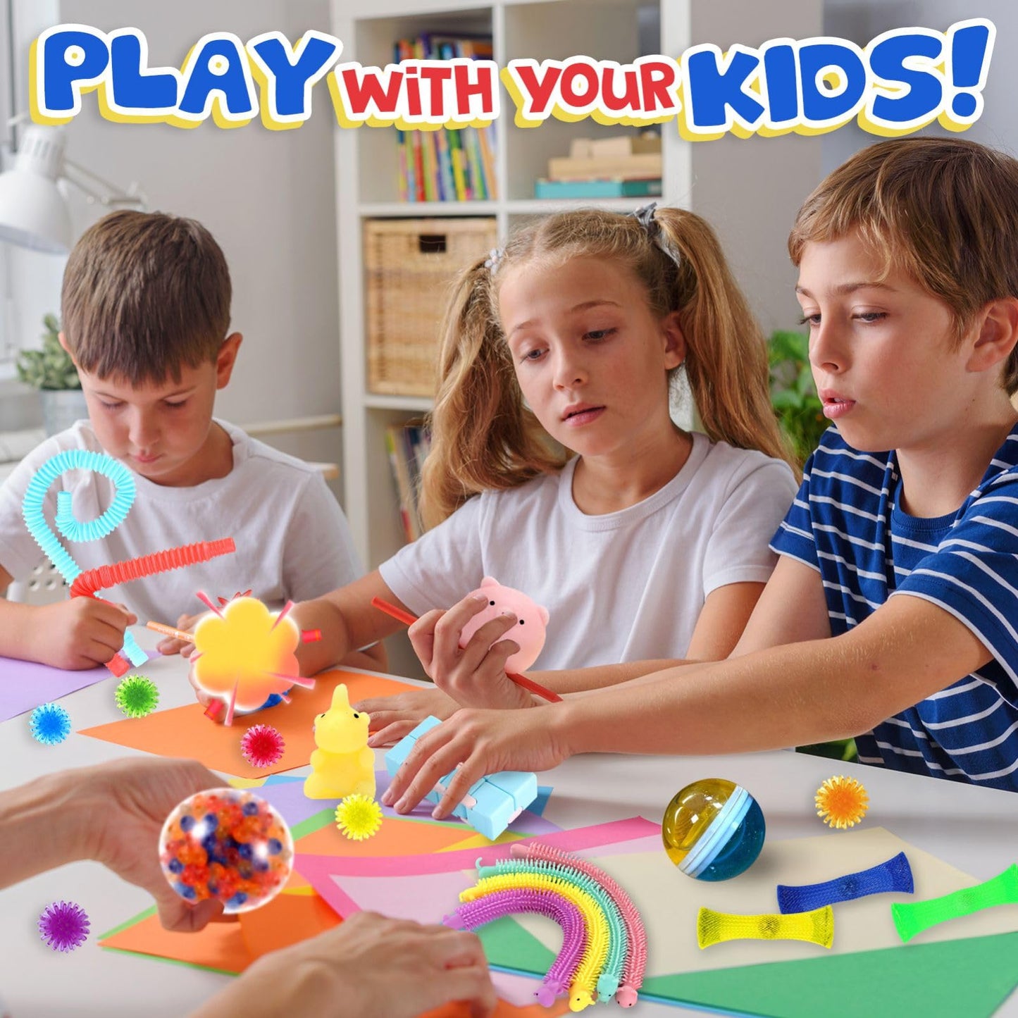 ZaxiDeel Fidget Toys Pack - 32 Pcs Surprise Toys, Party Favors for Kids & Adults