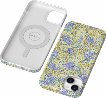 Casely iPhone 14 Case | Fit Check | Neutral Checkerboard | Compatible with MagSafe | Classic Ultra Slim Design