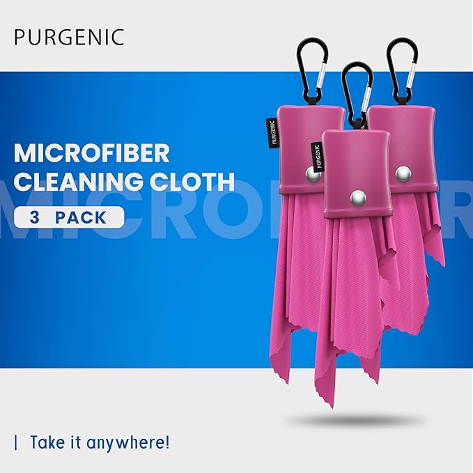 Microfiber Cloth & Glasses Wipes Lens & Glasses Cleaning Cloth