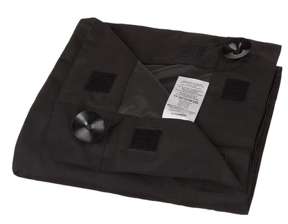 Amazon Basics Portable Blackout Curtain Shade with Suction Cups, 50" x 78", 1-Pack, Black