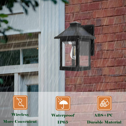 Nodfens Solar Lights Outdoor Garden, Solar Security Lights Outdoor Motion Sensor with 3 Modes, IP65 Waterproof Security Lights Outdoor Motion Sensor Solar Powered for Wall Fence Yard and Front Door