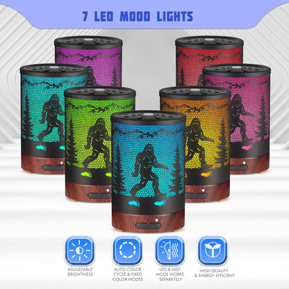 Essential Oils Diffuser,Aromatherapy Diffuser,Birthday for Women Mom Grandma,Metal Cool Mist Humidifier with 7 Colors Lights Waterless Auto Off Air Diffusers (Dragonfly)