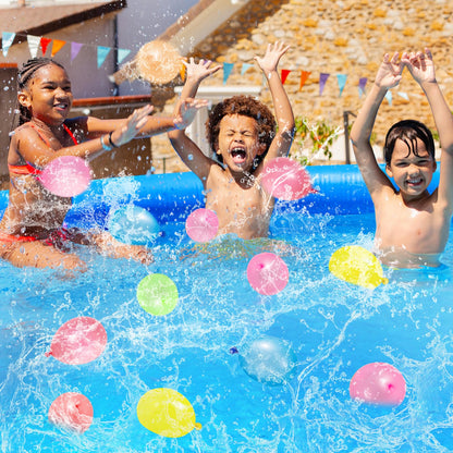 Hibery 2000 Pack Water Balloons with Refill Kits, Latex Water Bomb Balloons Fight Games - Summer Fun for Kids & Adults