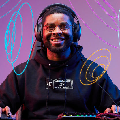 HyperX Cloud III – Wired Gaming Headset, PC, PS5, Xbox Series X|S, Angled 53mm Drivers, DTS Spatial Audio, Memory Foam, Durable Frame, Ultra-Clear 10mm Mic, USB-C, USB-A, 3.5mm – Black