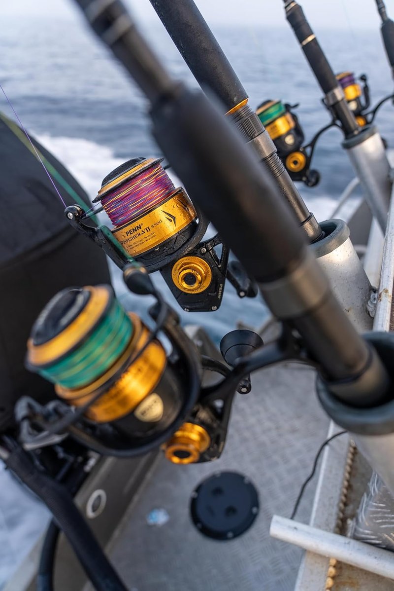 Spinning Fishing Reel - Penn Spinfisher VI with Durable Construction & Smooth Drag System