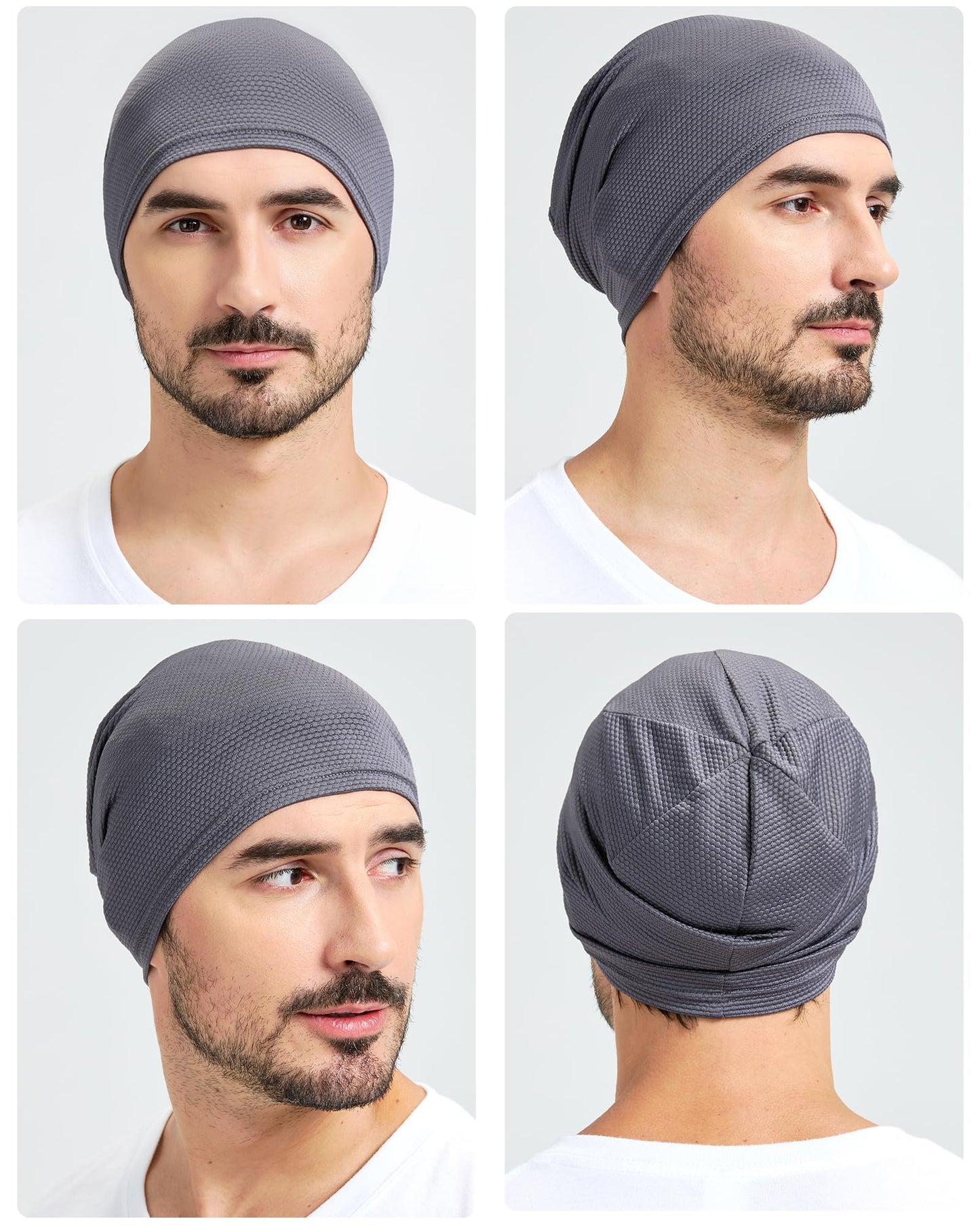 choshion Cooling Skull Caps for Men Women-Thin Breathable Mesh Beanie for Running Skull Cap for Cycling Gym & Outdoor Sports