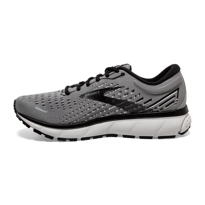 Brooks Men's Ghost 13 Running Shoe - Primer Grey/Pearl/Black - 8.5 Medium