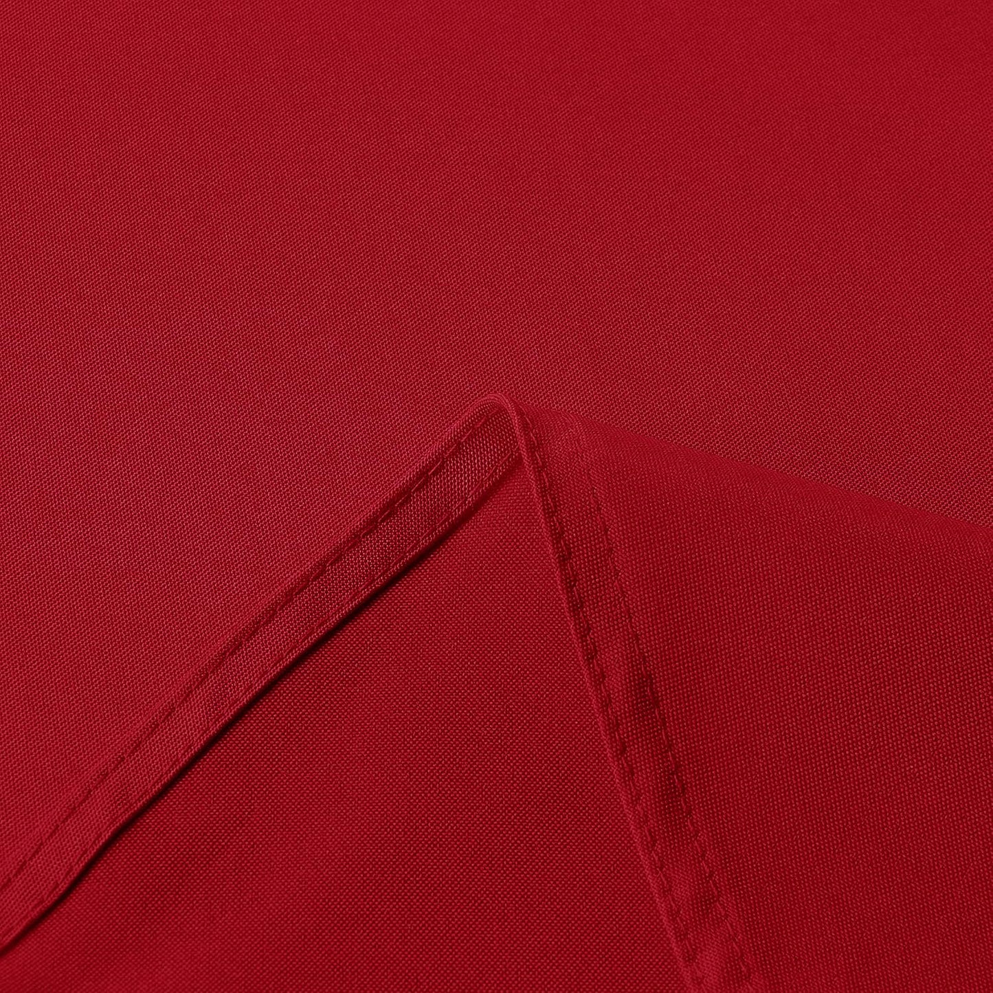 sancua Rectangle Tablecloth - 60 x 84 Inch - Stain and Wrinkle Resistant Washable Polyester Table Cloth, Decorative Fabric Table Cover for Dining Tables, Buffet Parties, Christmas Red