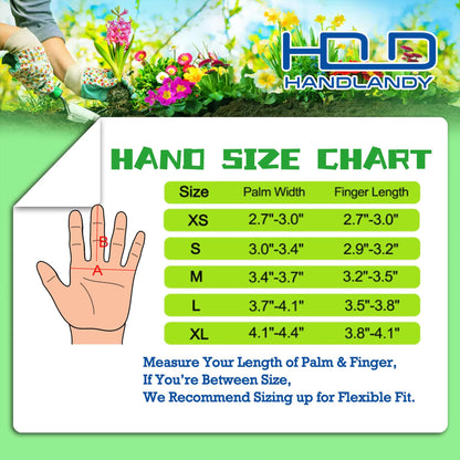 HANDLANDY Long Gardening Gloves for Men and Women, Pigskin Leather Rose Pruning Gloves- Breathable & Durability, with Thorn Proof Gauntlet