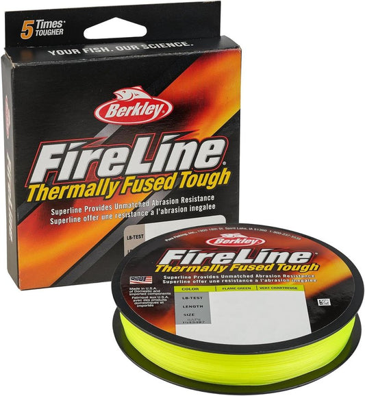 Berkley FireLine Fishing Line - Ultra-Strong Braided Line for Freshwater & Saltwater | 150 Yards