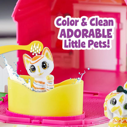 CRAYOLA Scribble Scrubbie Pets, Backyard Playset, Color & Wash Creative Toy, Gift for Kids, Age 3, 4, 5, 6, Multi