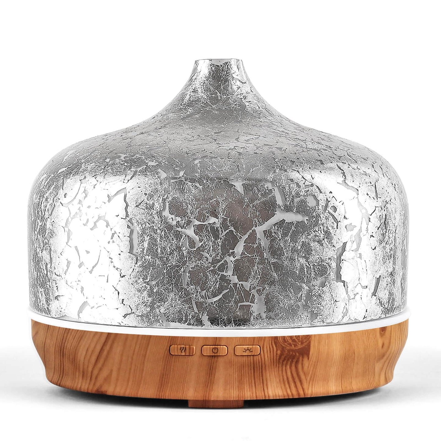 Porseme 500ml Essential Oil Diffuser, Aroma Ultrasonic Humidifier with Remote Control, BPA Free, Auto Shut-Off, Timer Setting for Large Room Sleeping Yoga