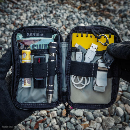 Maxpedition Hard-Use Gear 9006209-SSI Maxpedition Micro Pocket Organizer Black - multi, N/A