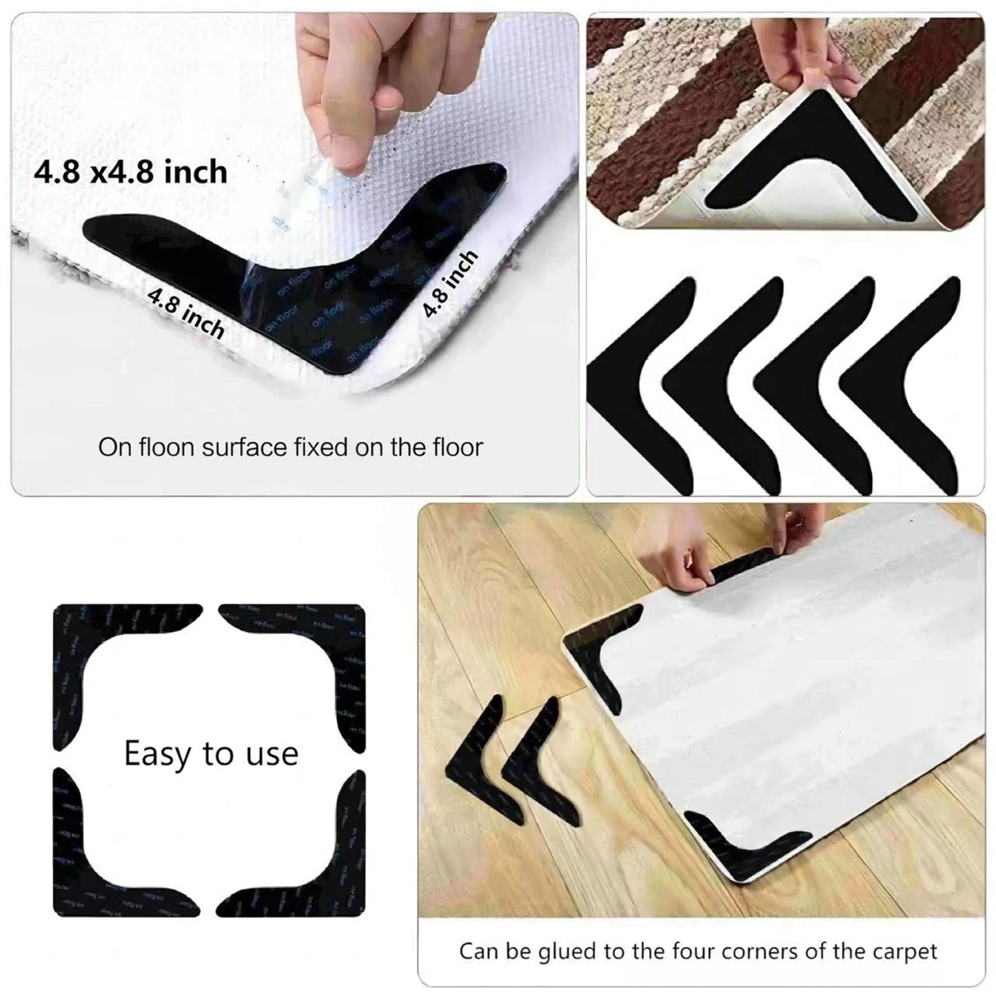 Guitar Print Indoor Rug, 5x7ft, Music Instrument Guitar Floor Rugs, Soft Durable Fade Resistant Machine Washable Carpet, with Non Slip Backing Non Slip Rugs for Family Living Room