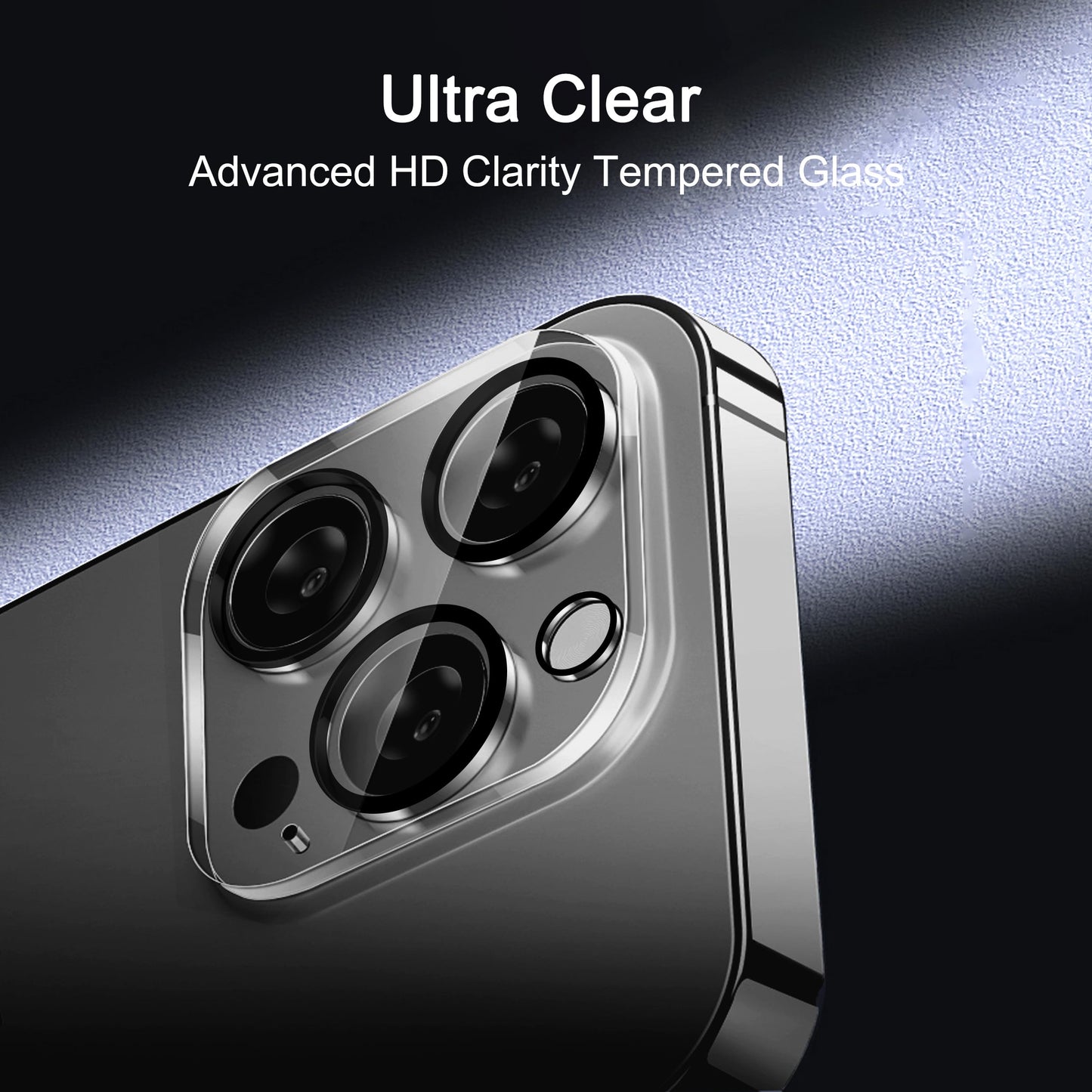 Ailun 2Pack Privacy Screen Protector Compatible for iPhone 14 Pro Max [6.7 inch] + 2 Pack Camera Lens Protector, Anti Spy Private Tempered Glass Film, Case Friendly, [9H Hardness] - HD