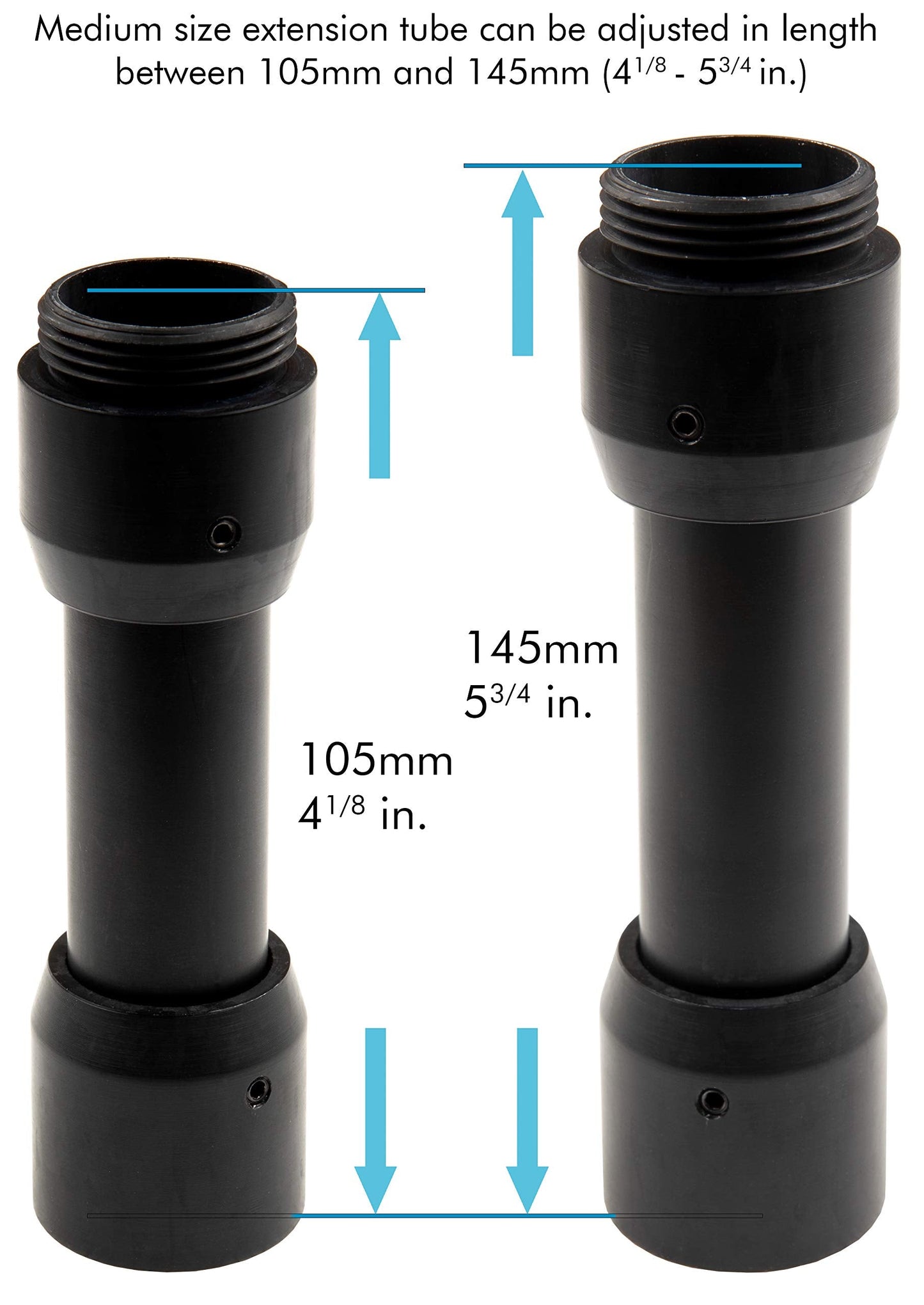 Flight Stick Grip Extension Kit Configuration #7 Compatible with Thrustmaster Warthog, F-16C Viper HOTAS, F/A 18, VirPil, WinWing and Moza AB9 Flight Sticks And Bases