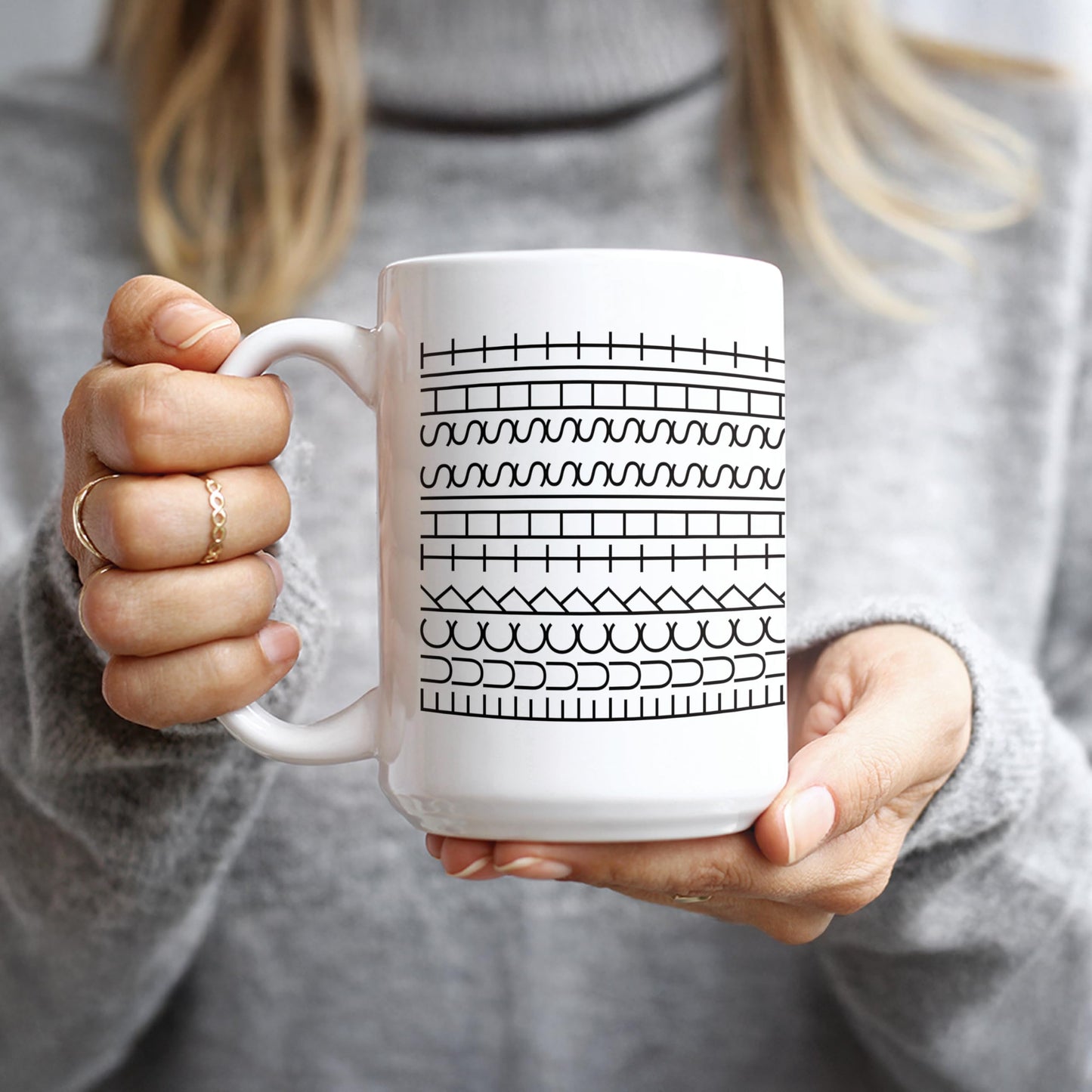 Hogg Fuck This Shit Mug, 15 oz Coffee Cups Ceramic, Hidden Message Coffee Mug, Funny White Elephant Gifts for Adults, Cute White Elephant Christmas Gifts, Office Prank, Funny Christmas Cup for Work